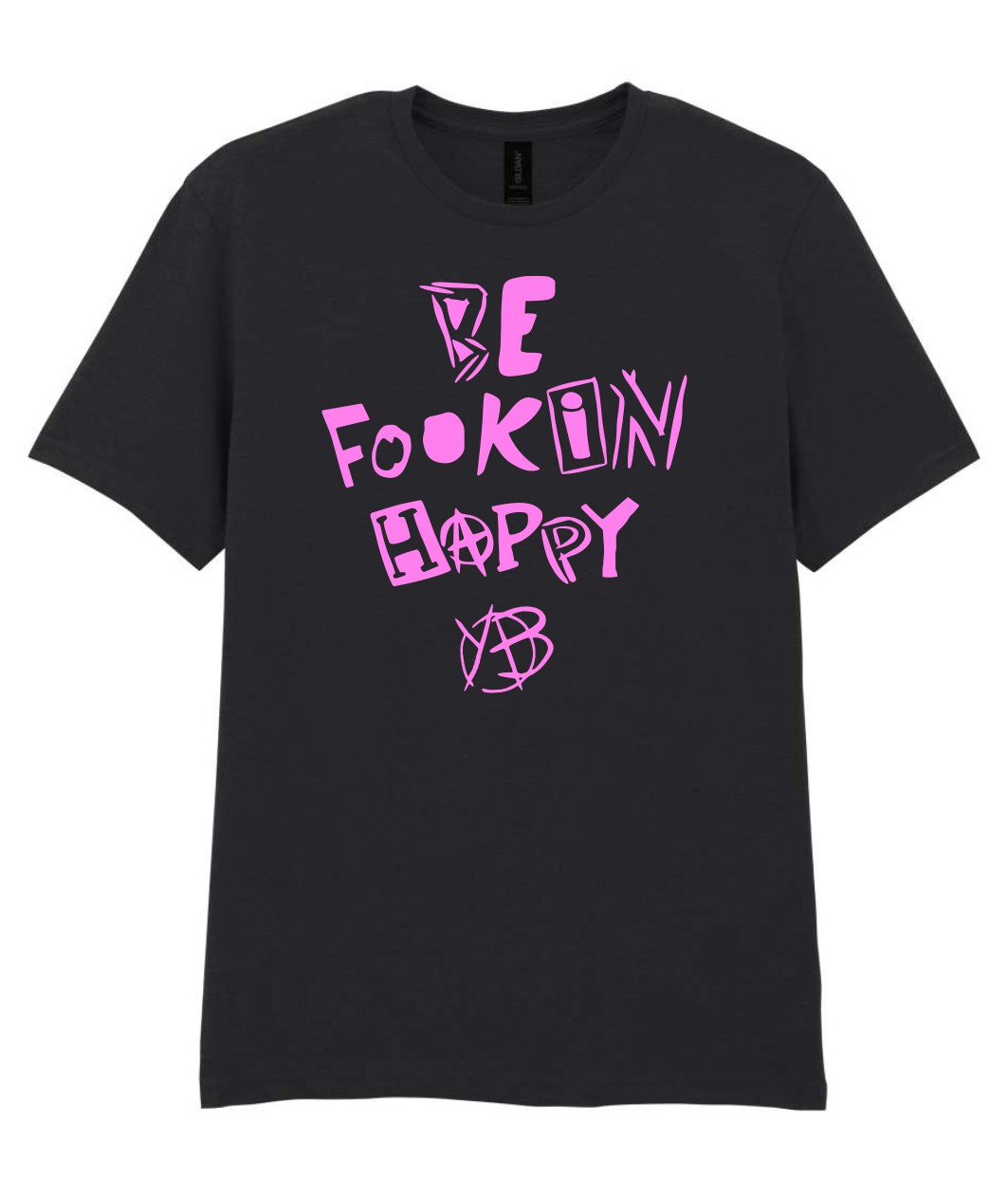 Yungblud Be fookin happy zenekaros póló