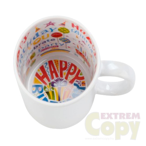 Egyedi fényképes  bögre születésnapra saját képpel