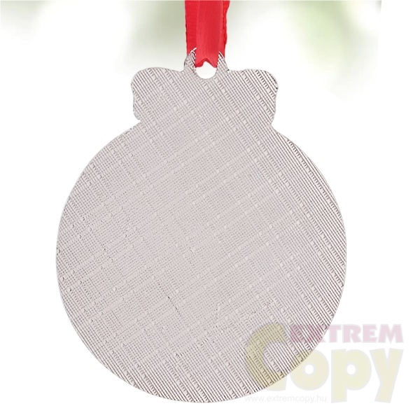 egyedi fényképes karácsonyfadísz