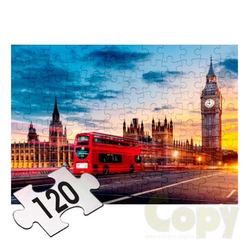 Egyedi fényképes puzzle készítés 29x40 cm, 120 db-os