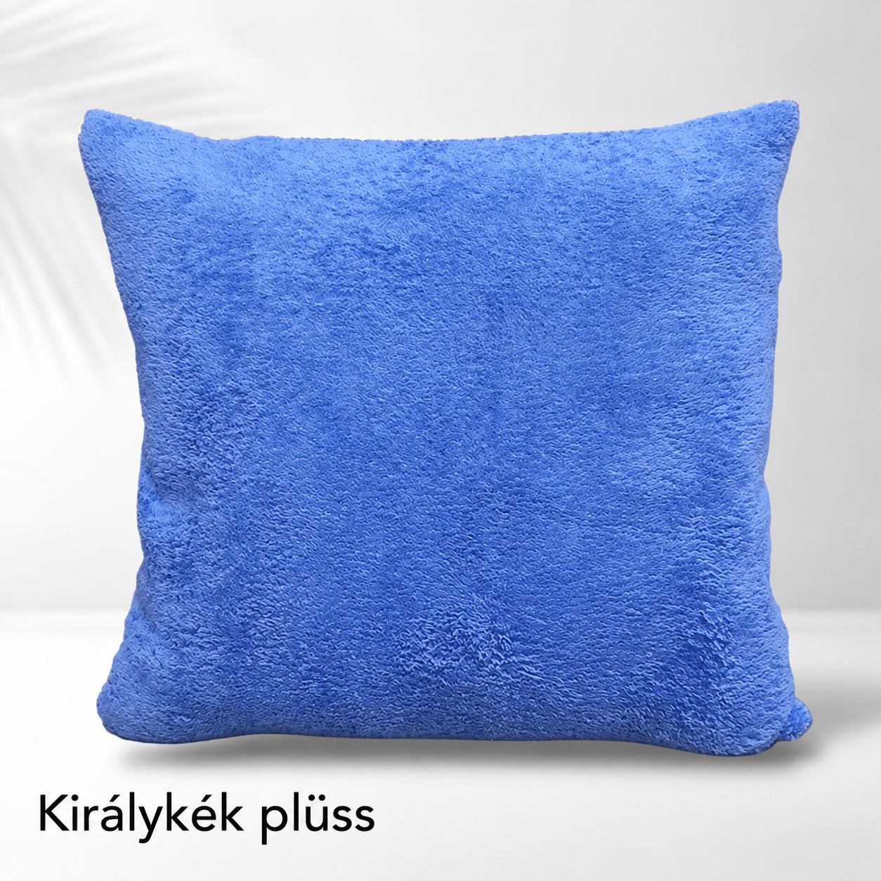 Egyedi fényképes plüss párna nyomtatás, királykék