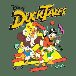 Duck Tales Kacsamesék pólóminta